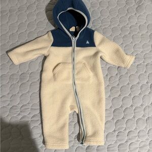 GAP Baby Sherpa Colorblock One-Piece